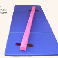 Combo: 8' Balance Beam and 8' Mat (color varies)