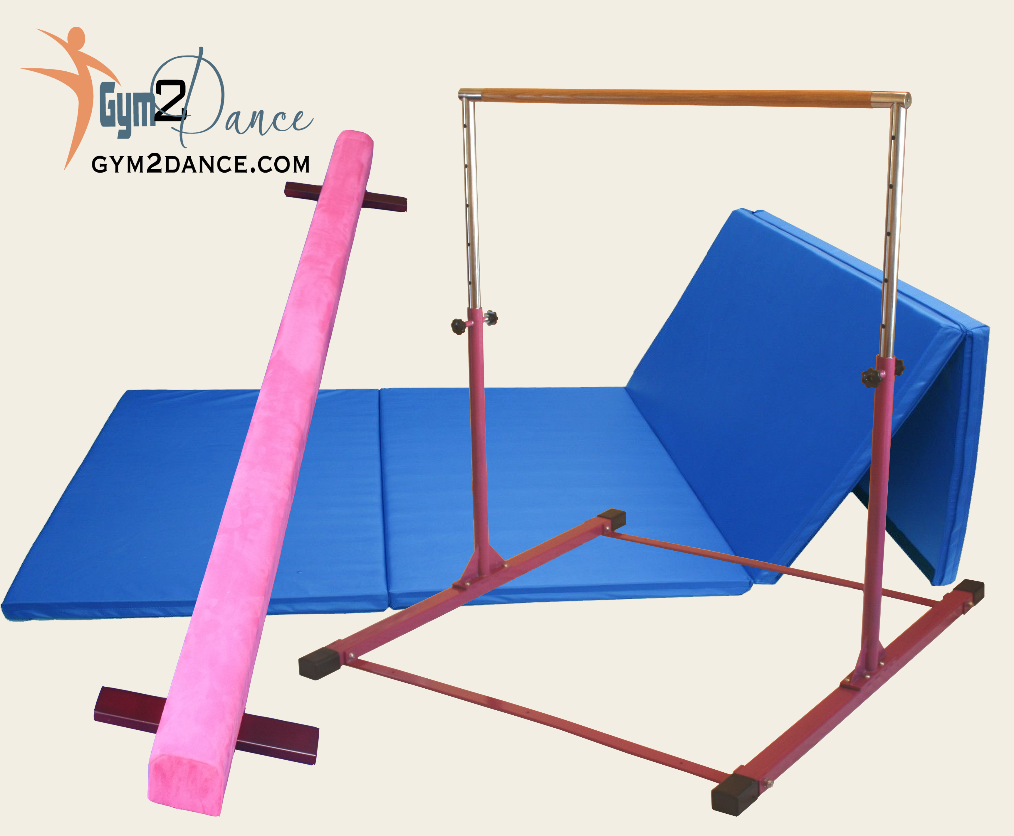 gymnastics bars and mats for sale